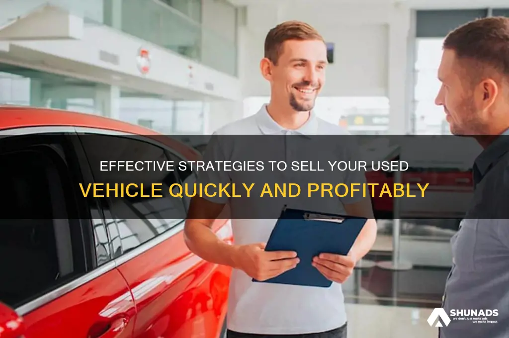 what is best way to advertise a used vehicle
