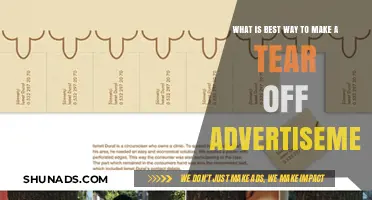 Effective Tear-Off Advertisements: A Guide to Captivating Designs