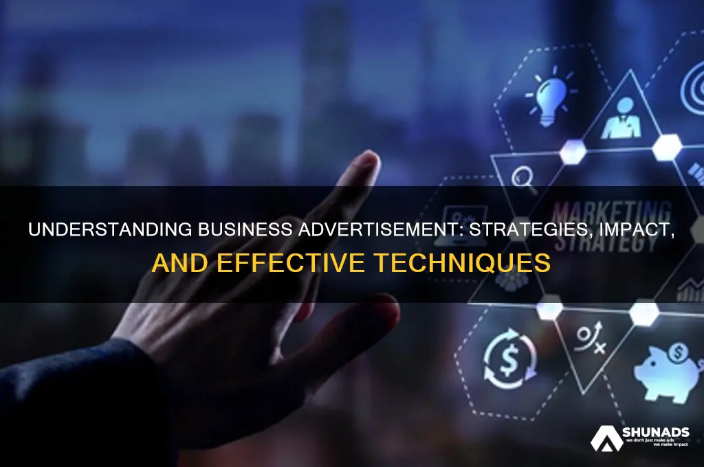 what is business advertisement