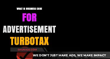 Understanding Business Code for TurboTax Advertisement: A Comprehensive Guide