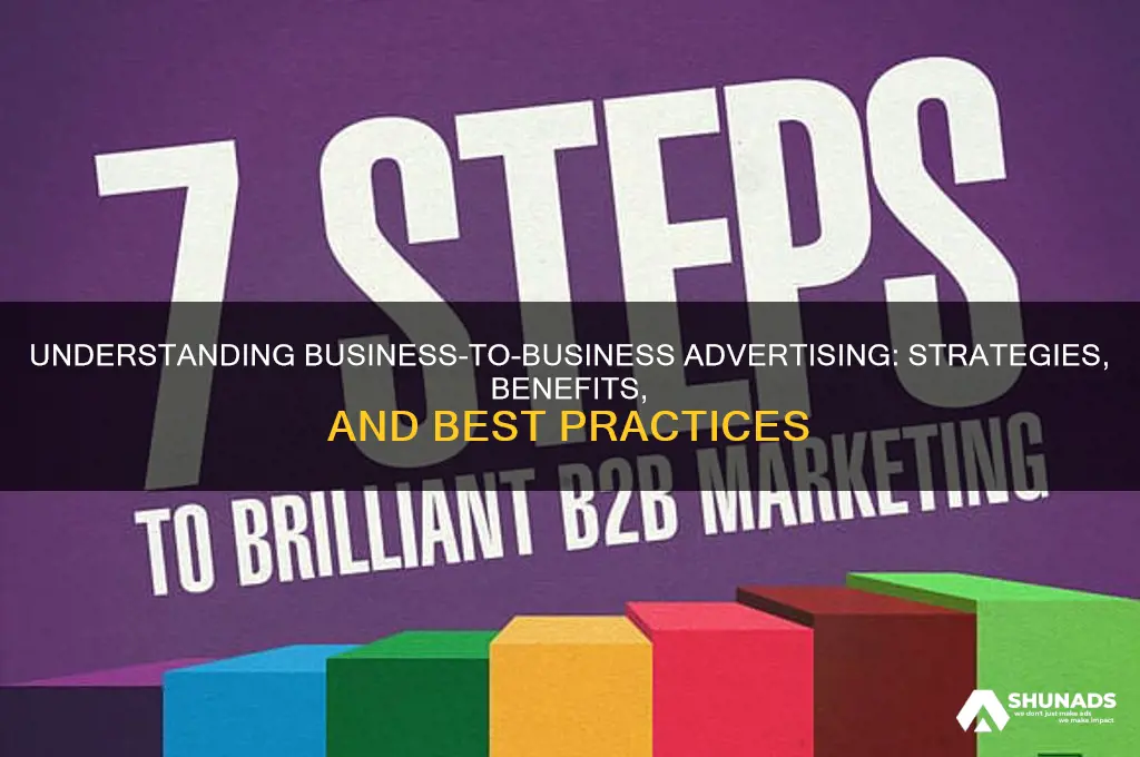 what is business to bussiness advertising