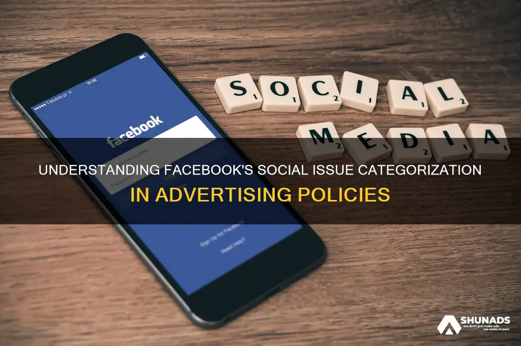 what is categorized as social issue in facebook advertising
