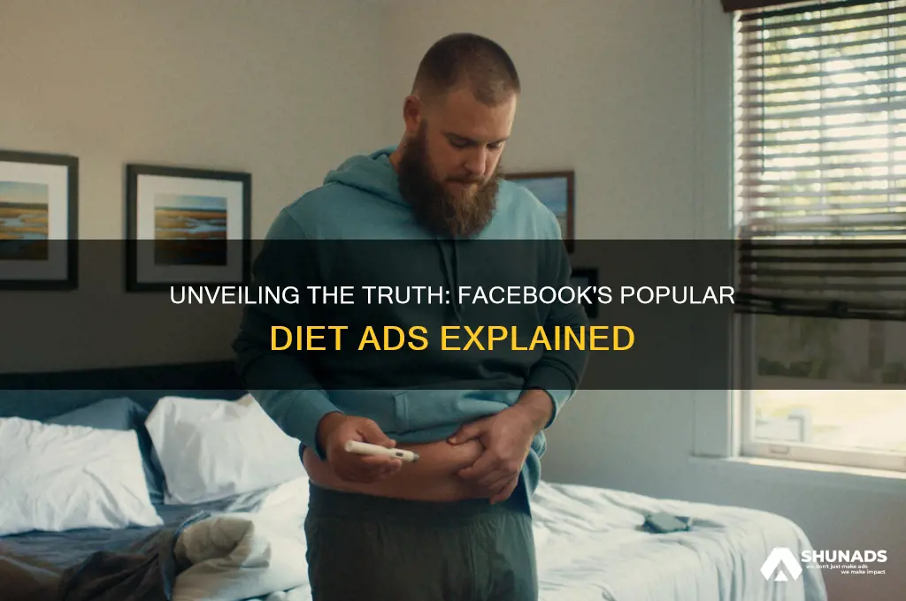 what is diet advertised on facebook