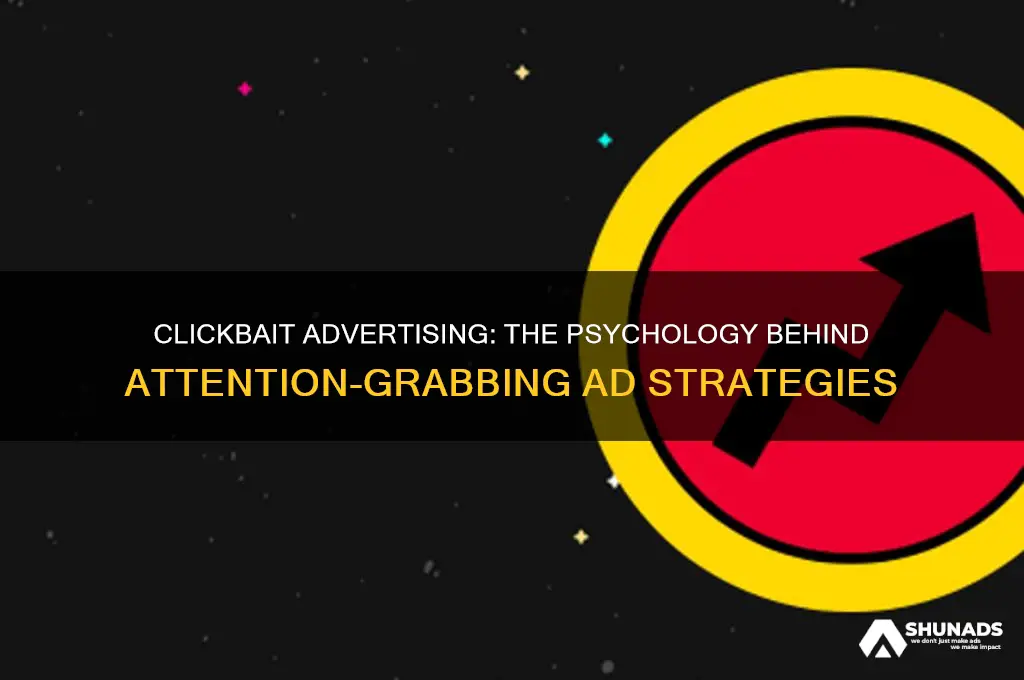 what is it called when advertisements use clickbait