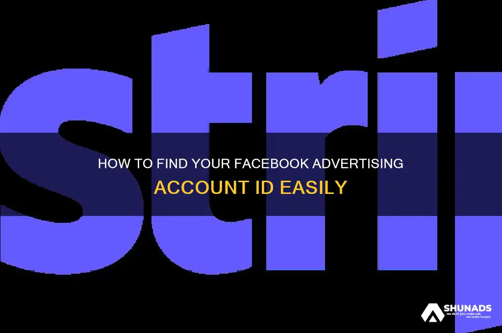 what is my facebook advertising account id