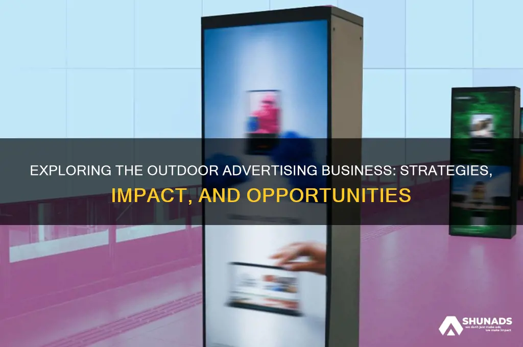 what is outdoor advertising business