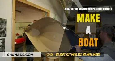 Discover the Surprising Advertised Product Used to Craft Boats