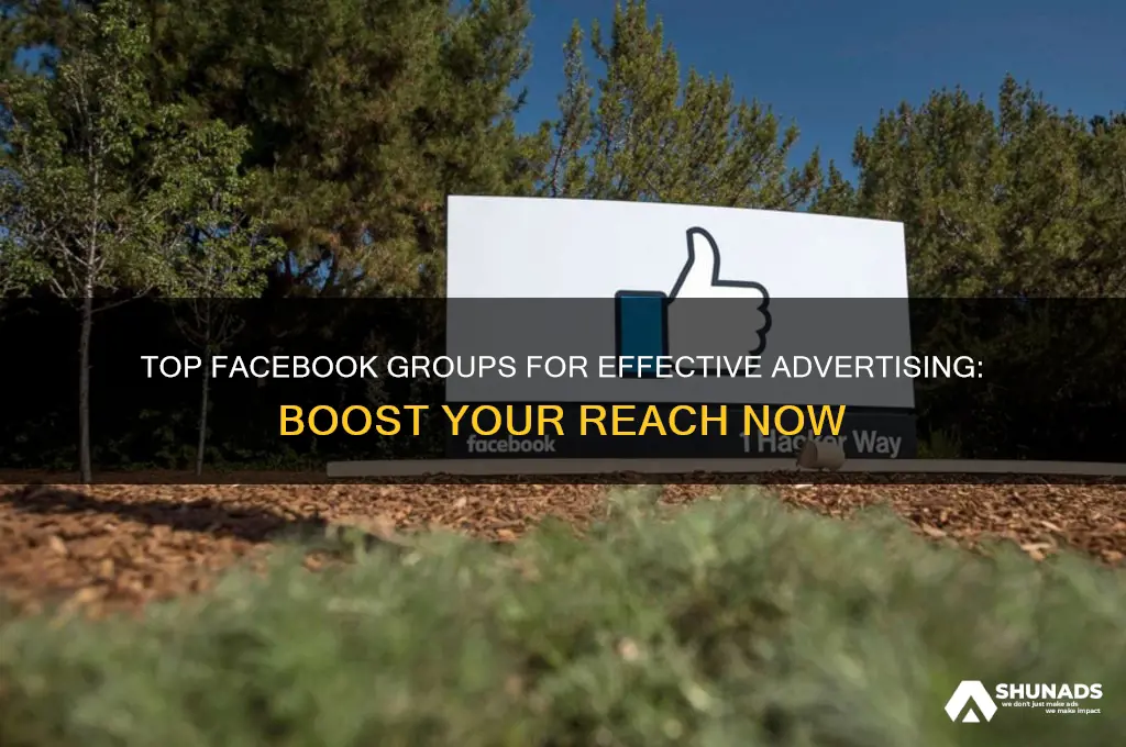 what is the best facebook group to advertise on
