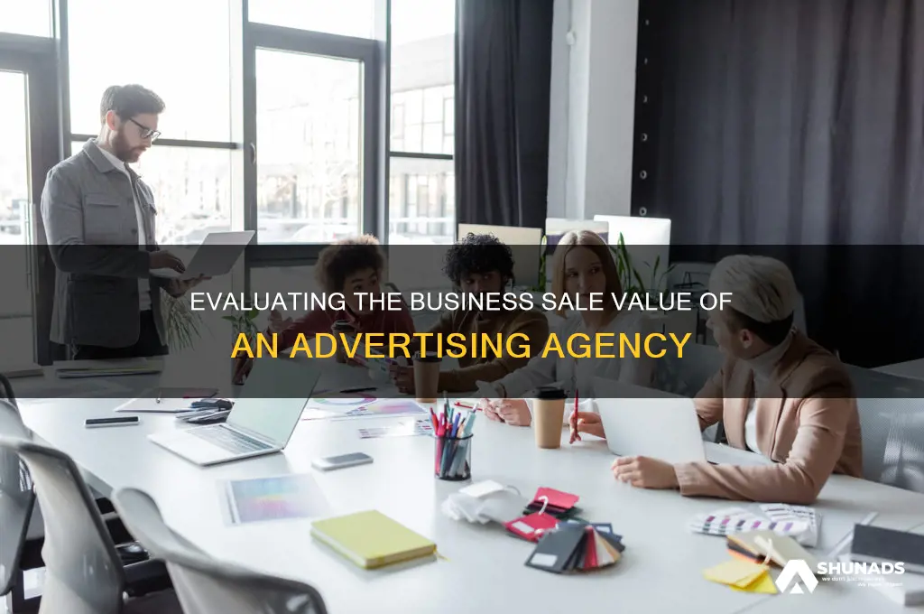 what is the business sale value of an advertising agency