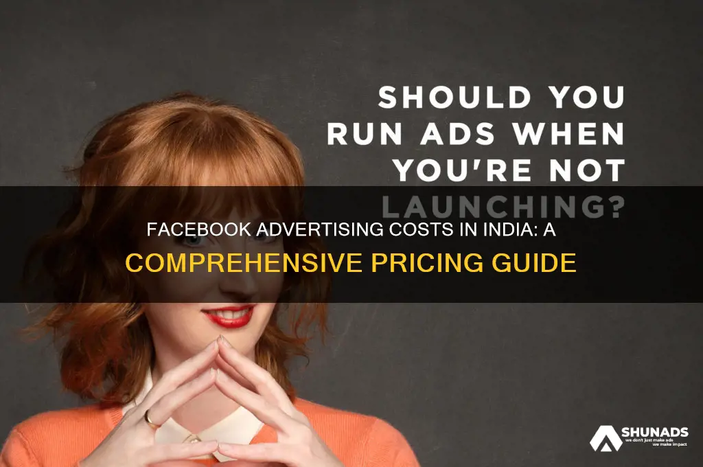 what is the cost of advertising on facebook in india