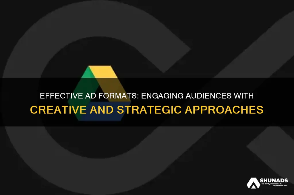 what is the format someone can give people about advertisement
