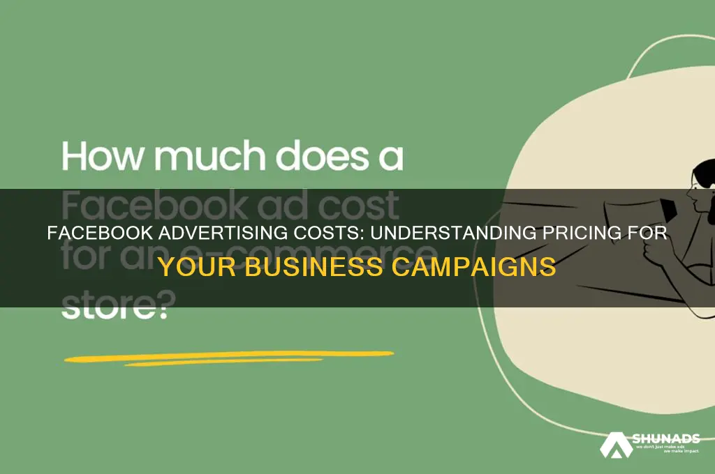 what is the price of advertising on facebook