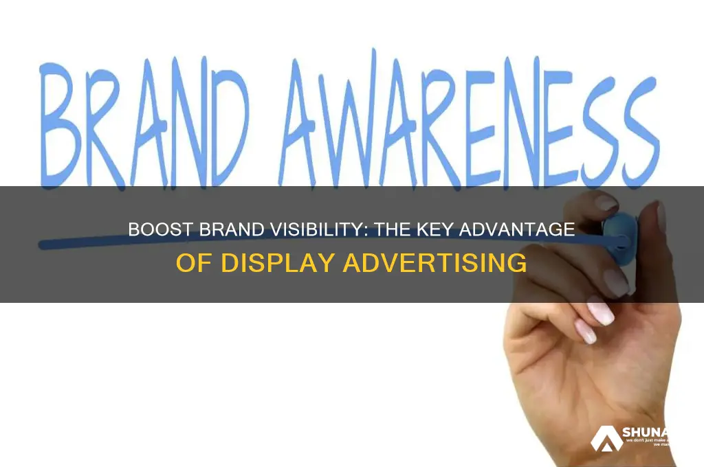what is the primary benefit of using display advertising
