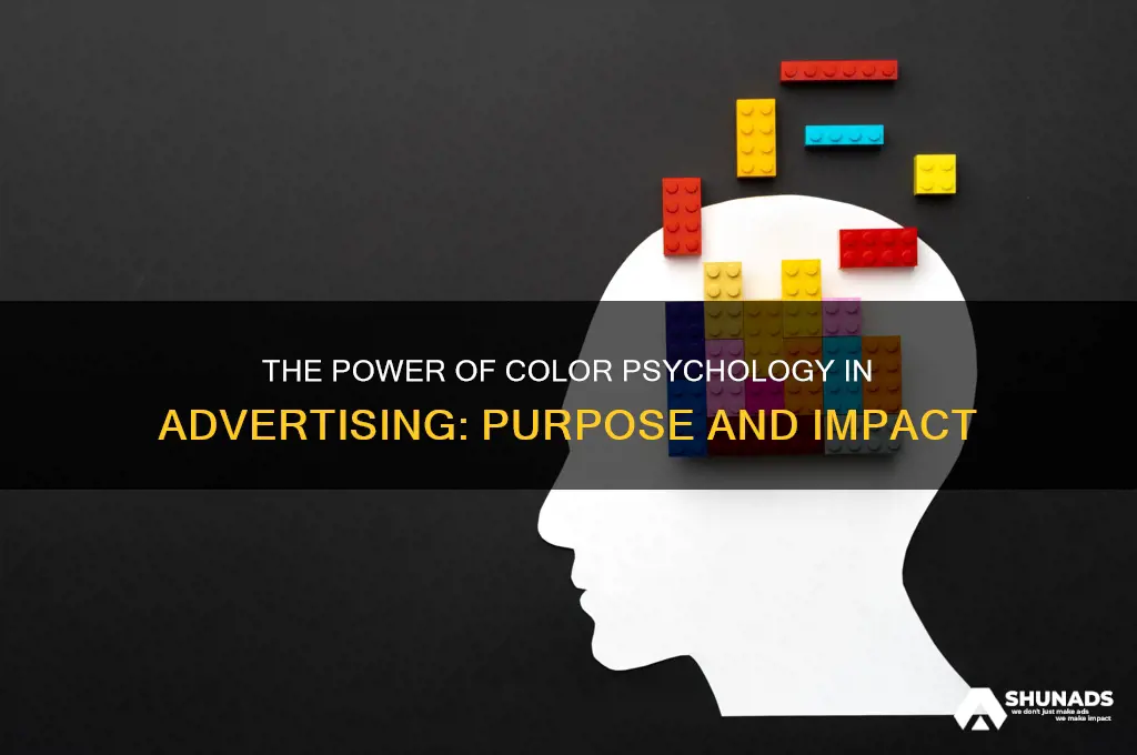 what is the purpose of colors used in advertising
