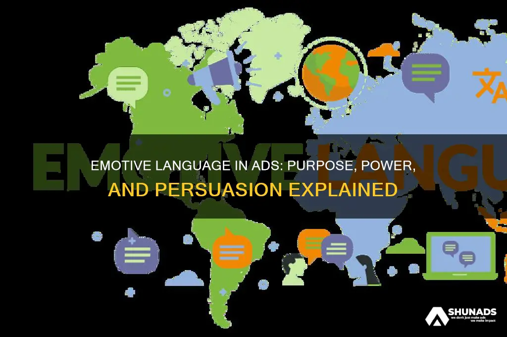 what is the purpose of using emotive language in advertisements