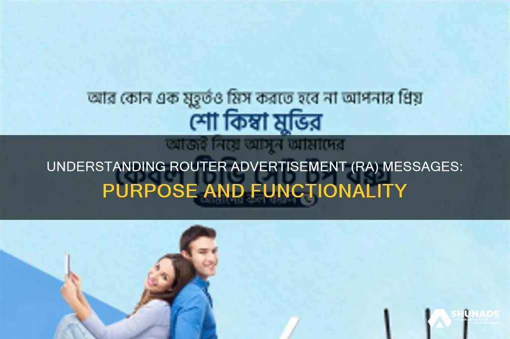 what is the router advertisement ra message used for