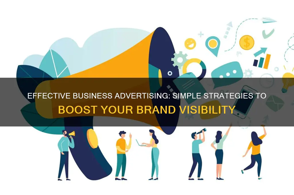 what is the simplest way to advertise your business