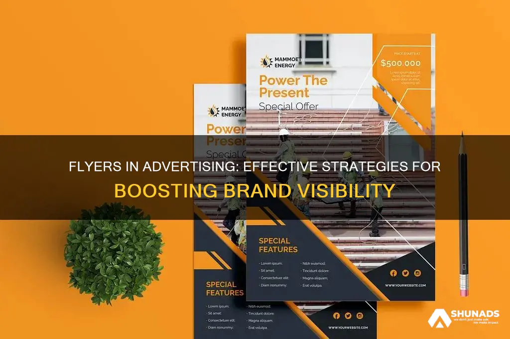 what is the use of flyers in advertising