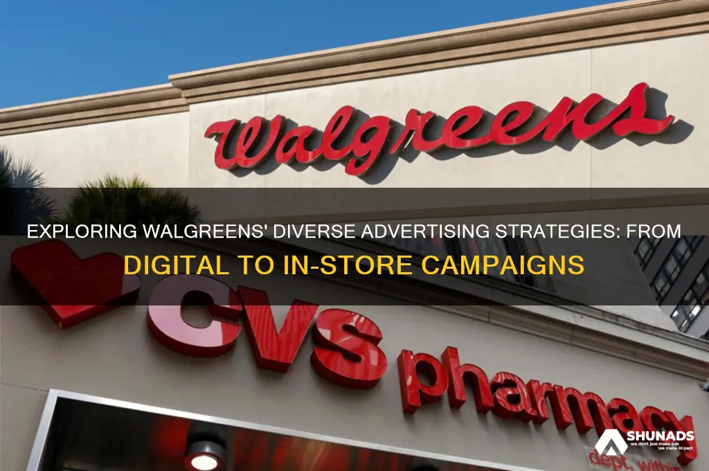 what kind of advertising does walgreens use