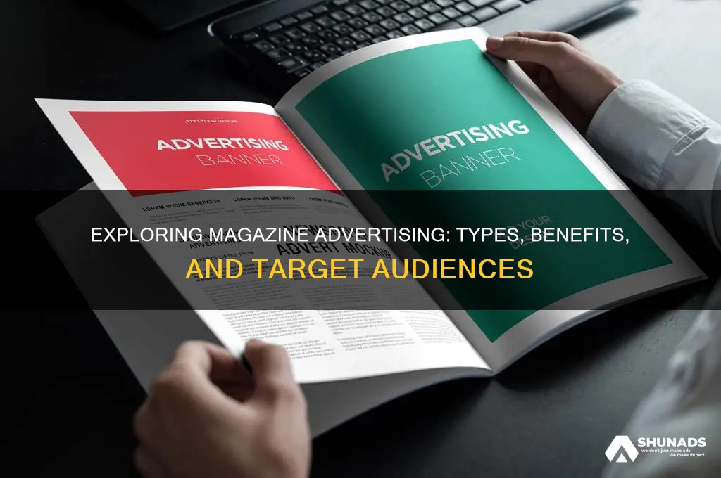what kind of advertising use magazines