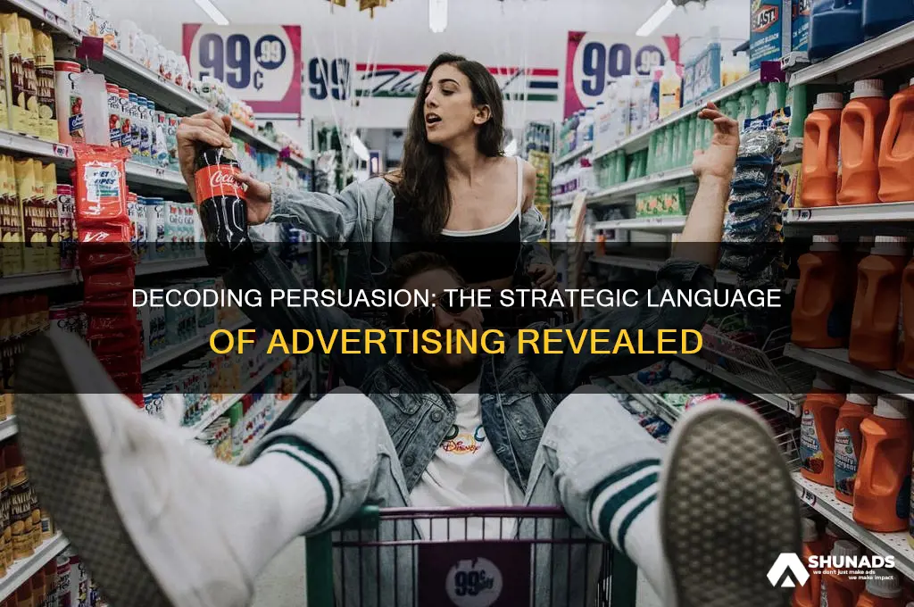 what kind of language is used in advertising