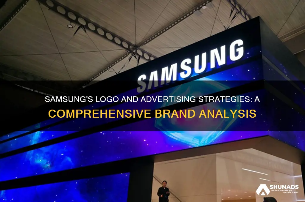 what kind of logos and advertising use samsung