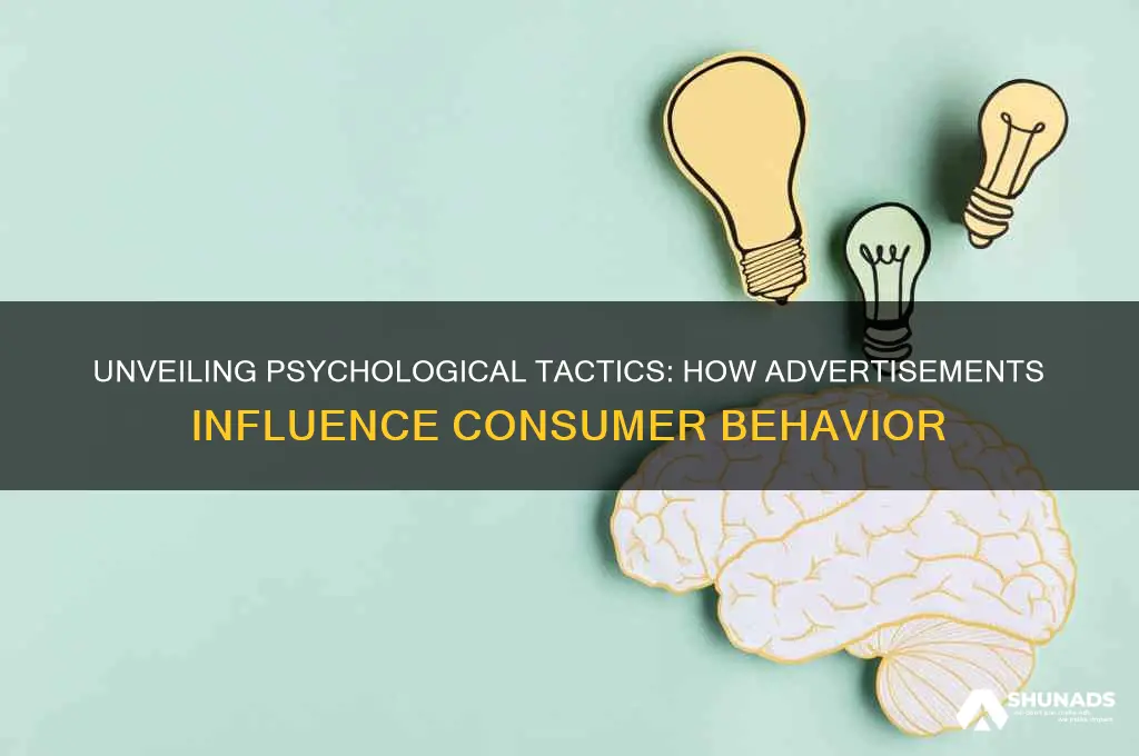 what kind of psychology do advertisements use