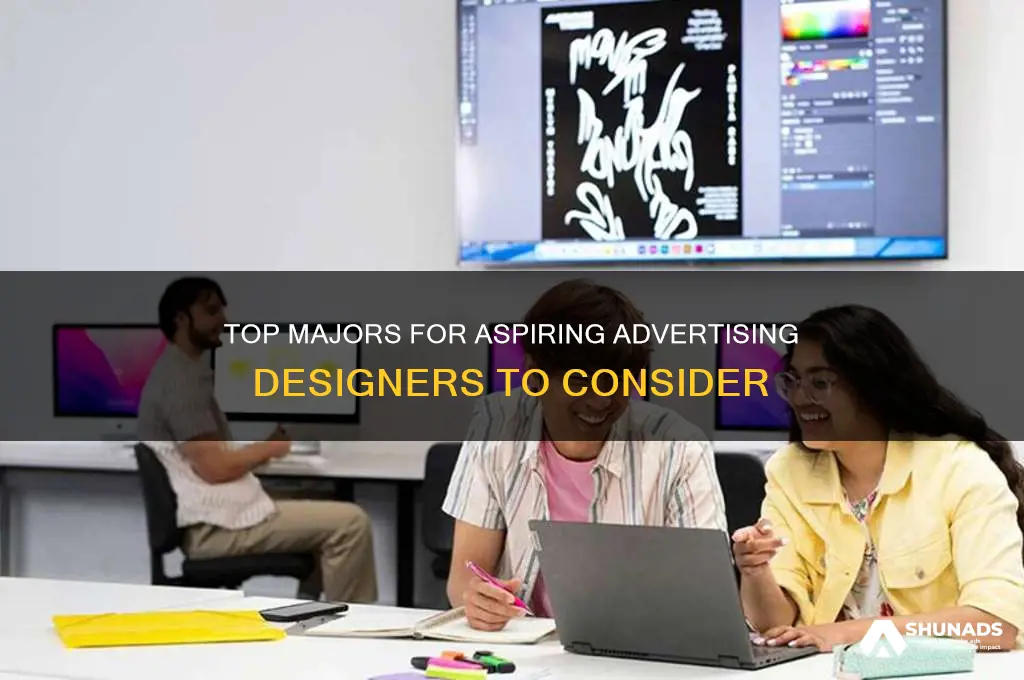 what majors can you take to become a advertising designer