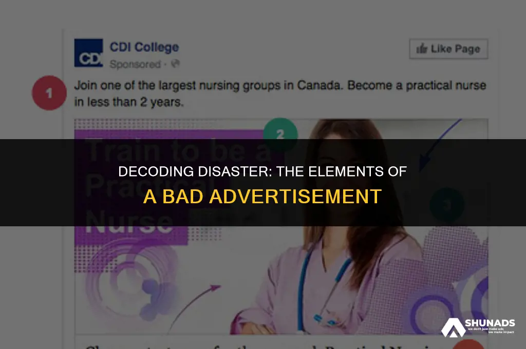 what makes a bad advertisement