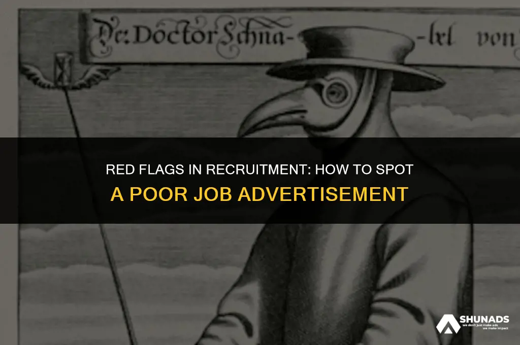 what makes a bad job advertisement
