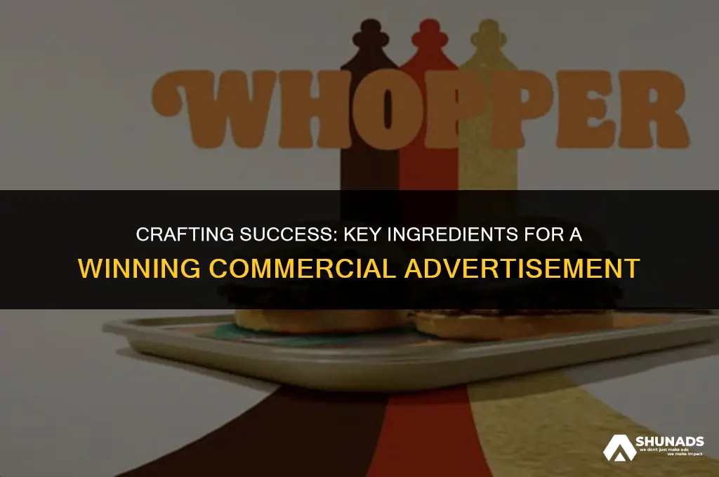 what makes a commercial advertisement successful