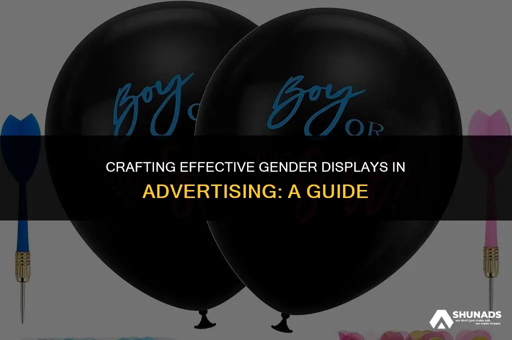 what makes a good gender display on advertising