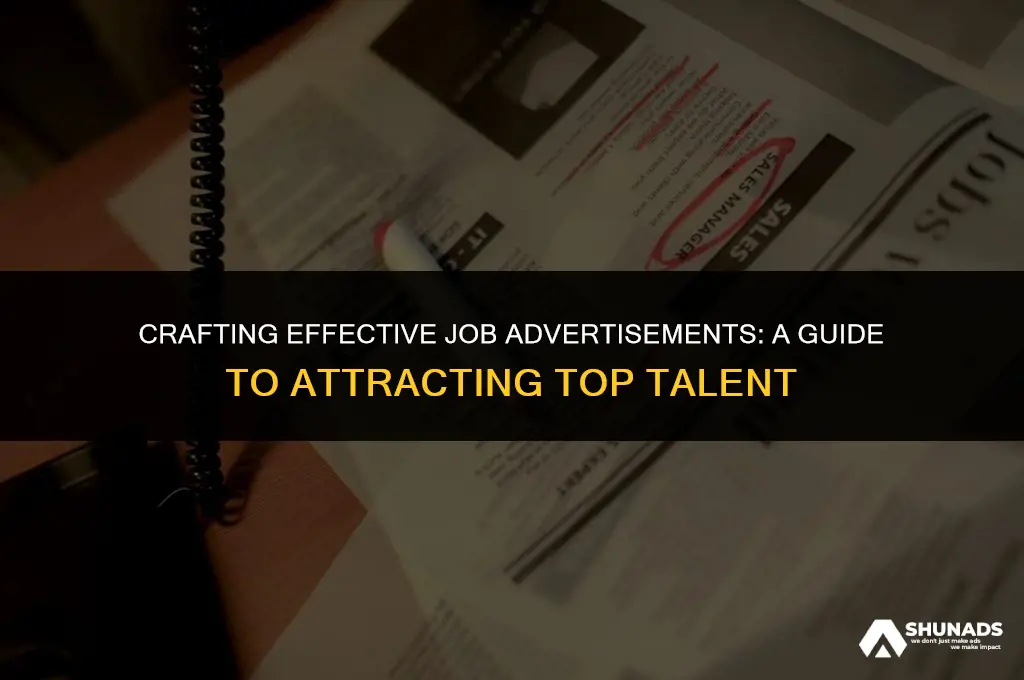 what makes a good job advertisement
