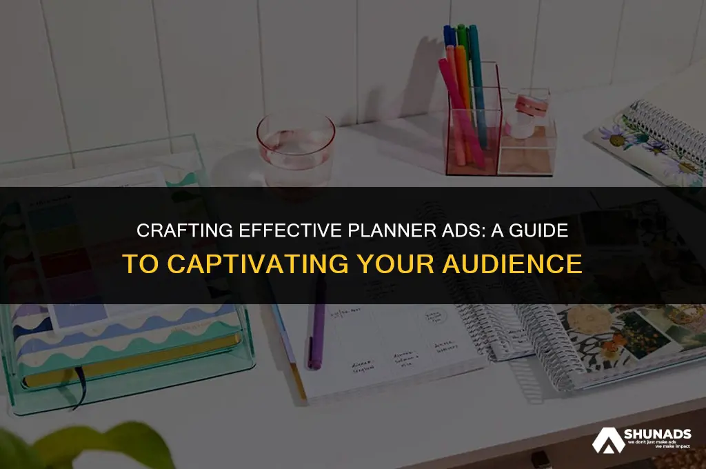 what makes a good planner advertising