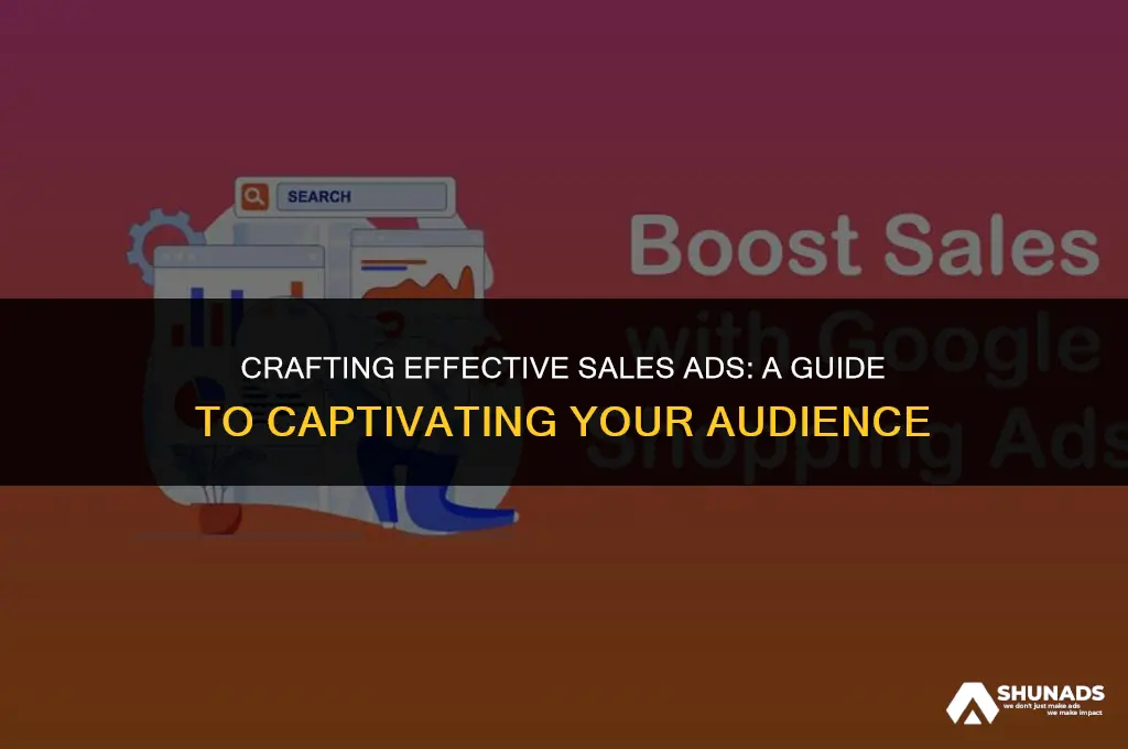 what makes a good sales advertisement