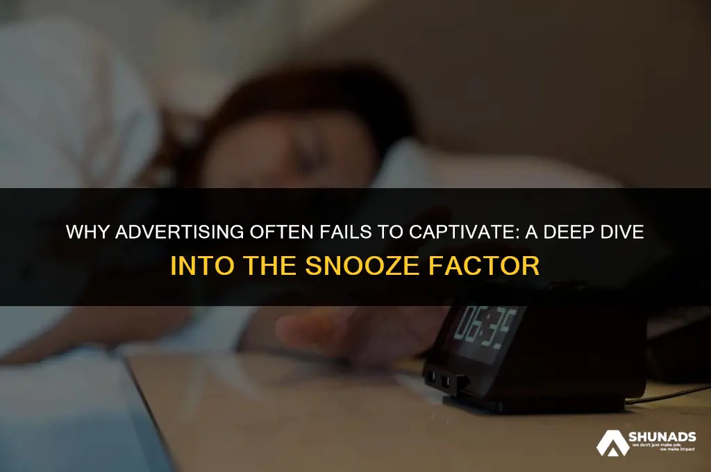 what makes advertising boring