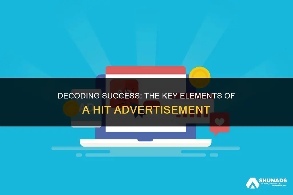 what makes an advertisement a big success essay
