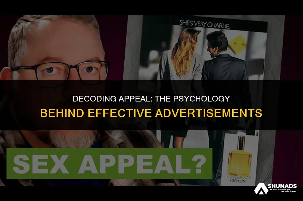 what makes an advertisement appeal to people