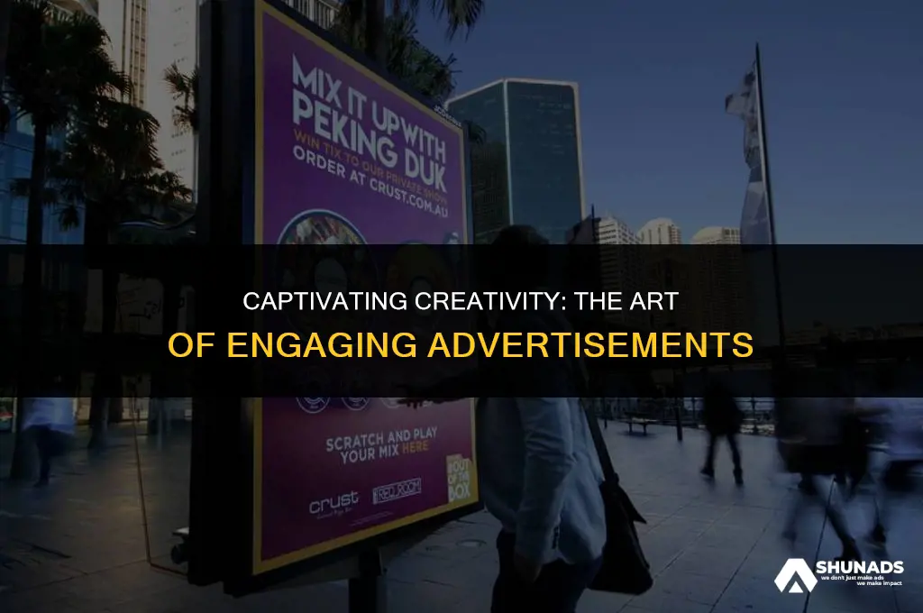 what makes an advertisement interesting