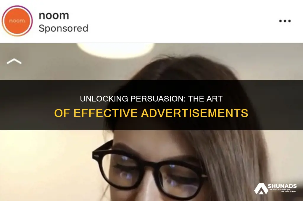 what makes an advertisement persuasive