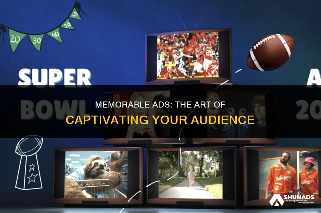 what makes an advertisement remain in your memory