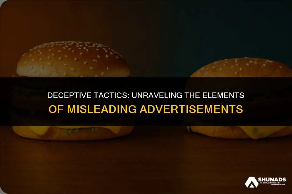 what makes an advertisment misleading