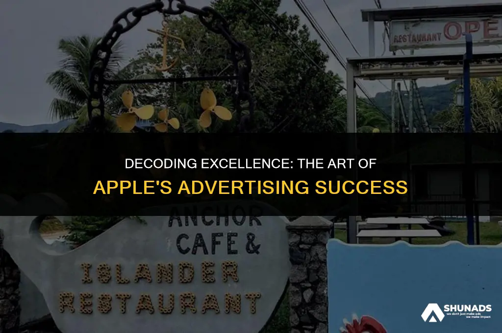 what makes apple advertising so good