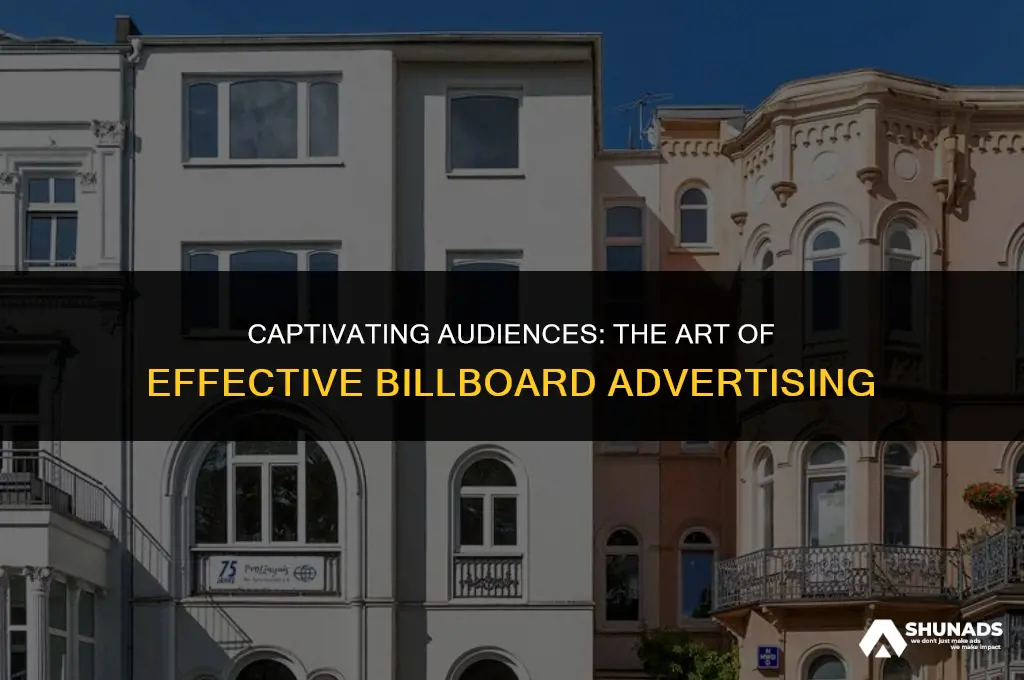 what makes good billboard advertising