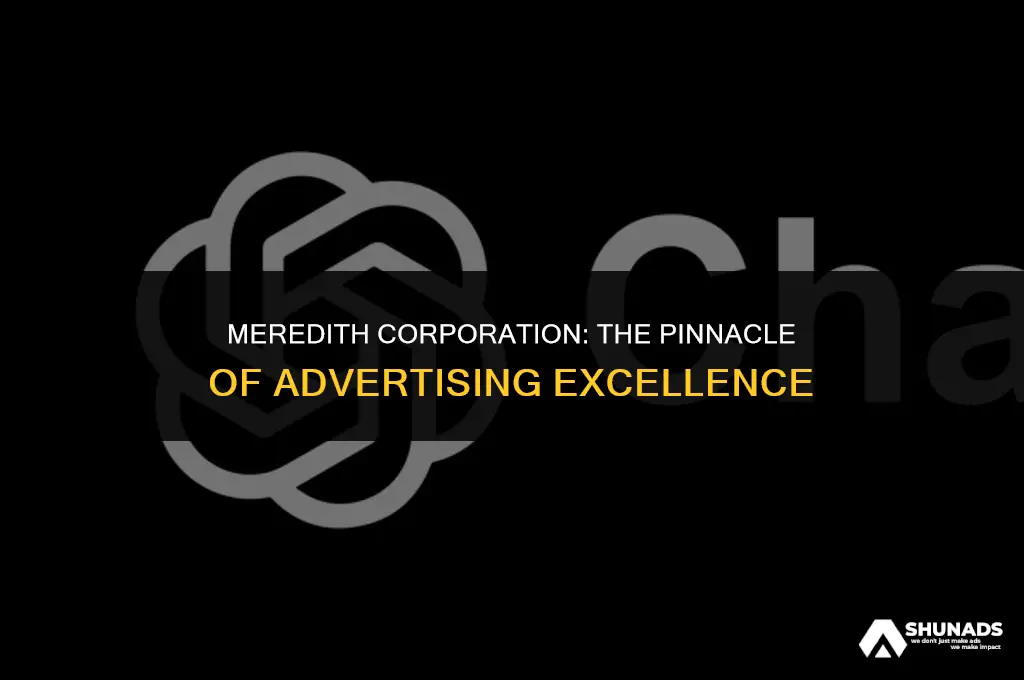 what makes meredith corporation the best advertiser