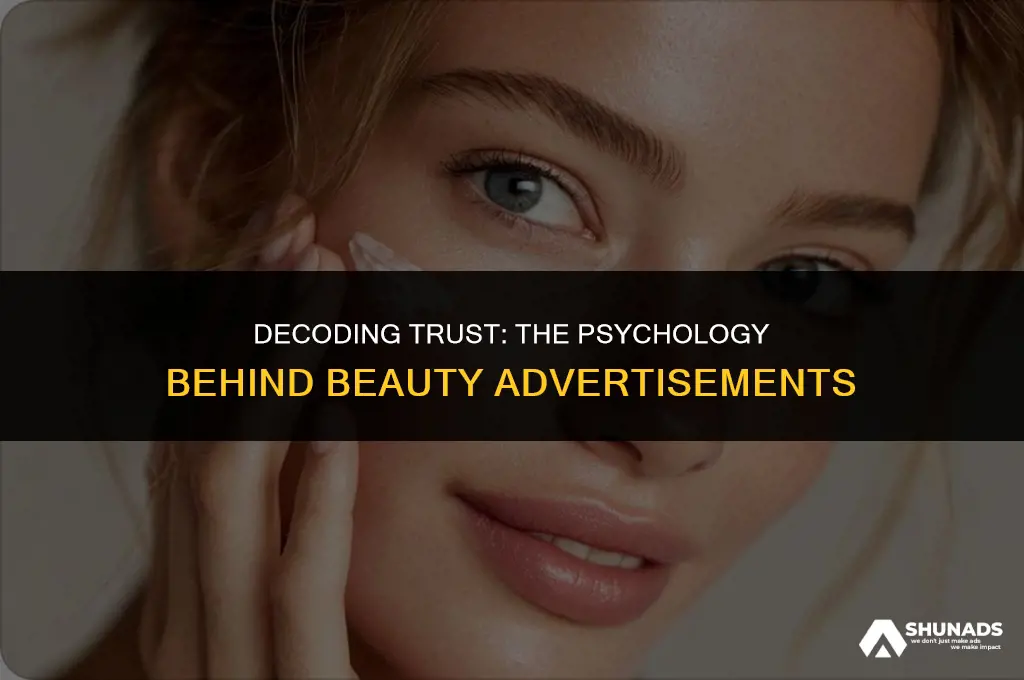 what makes people trust beauty advertisements