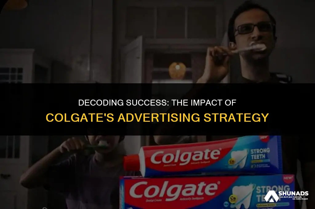 what makes the colgate advertisement effective