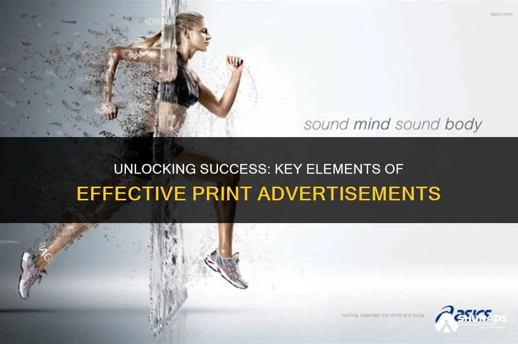 what makes the print advertisement effective