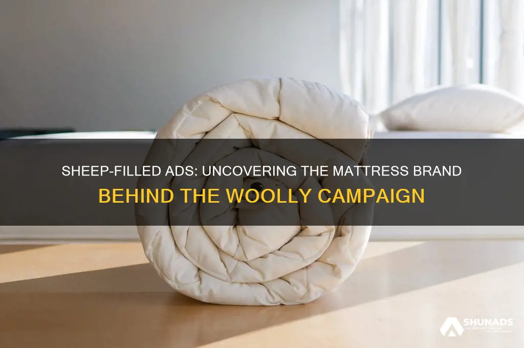 what mattress company uses sheep in its advertisements