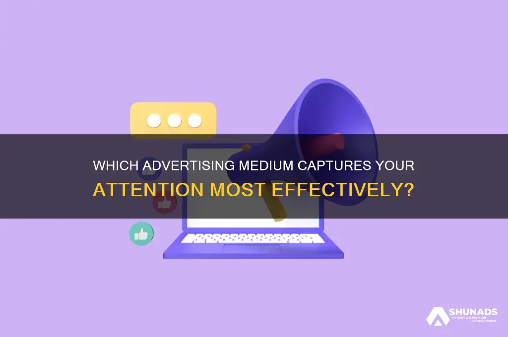 what medium for advertising gets the most exposure with you